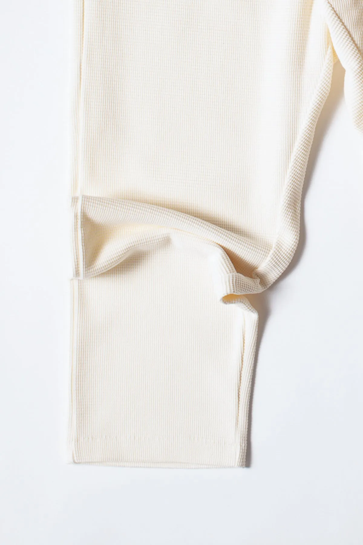 08 / Waffle Trousers Off White