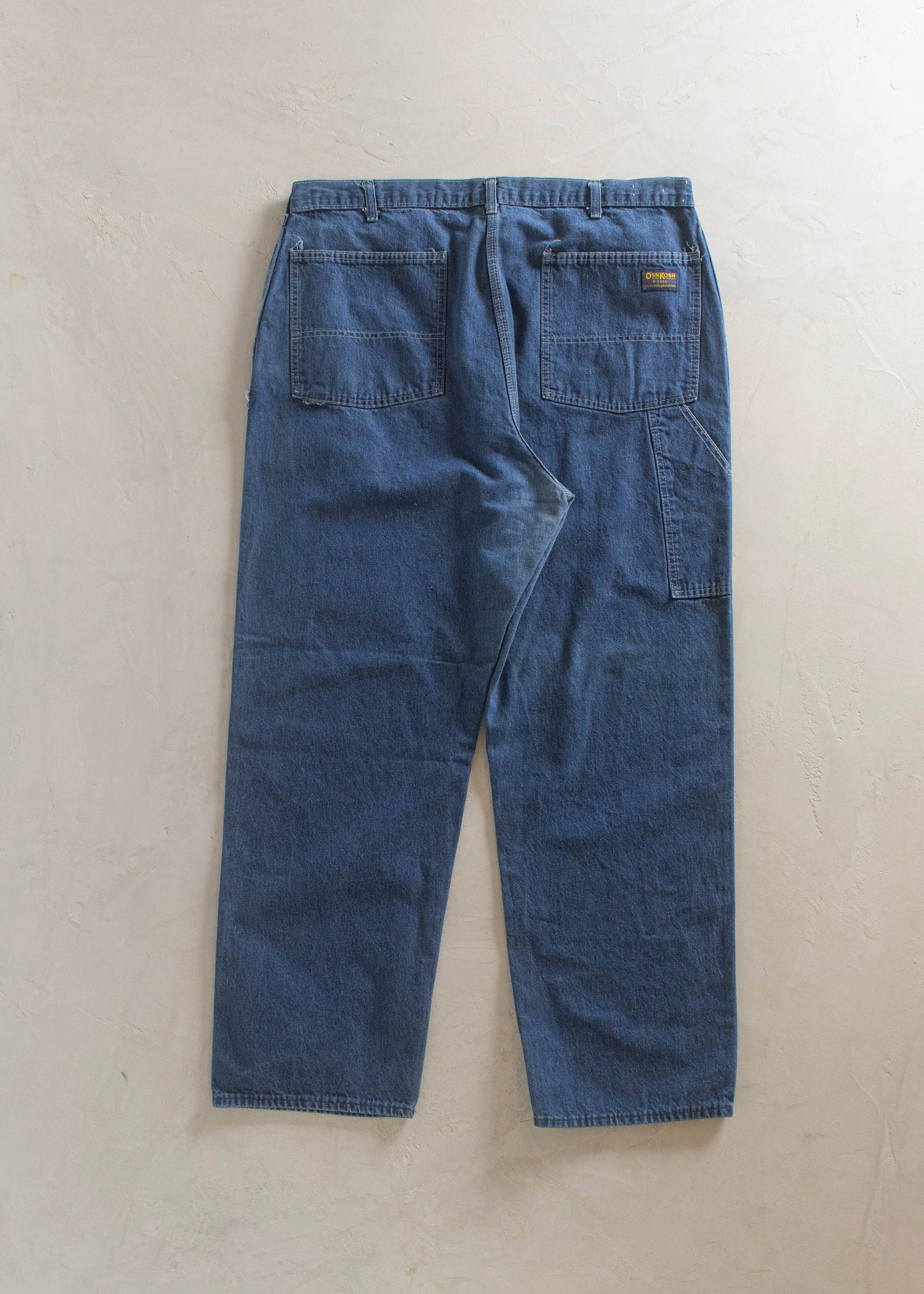 1970s Union Made OshKosh Denim Carpenter Pants Size Women's 40 Men's 42