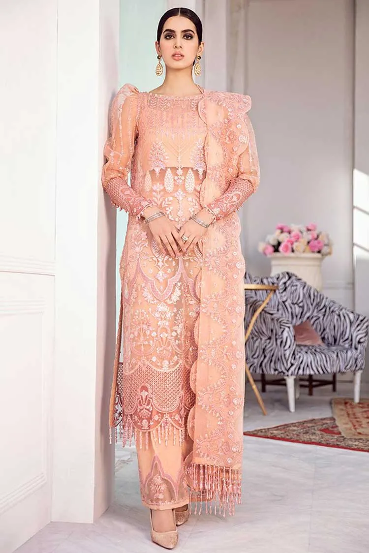 Afrozeh - 06 Viva Glam La Fuchsia Luxury Chiffon Collection