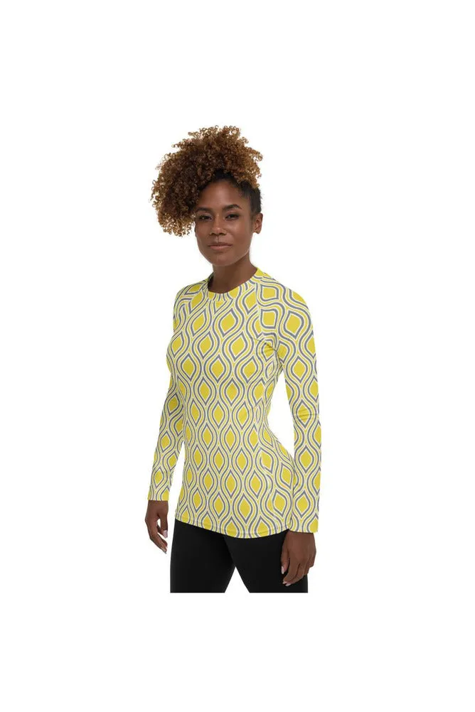 Arabesque Abstract Women's Rash Guard