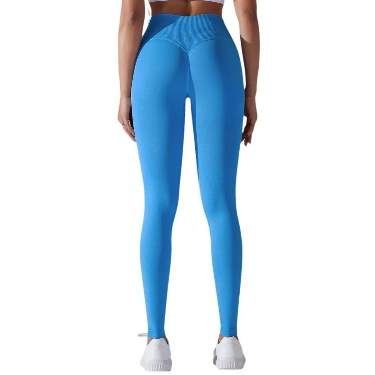 Azul Seamless Knitted Yoga Pants leggings