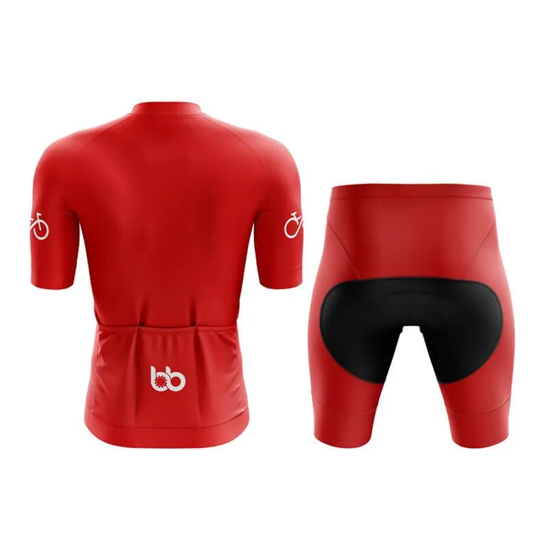 Bike Forever 1.0 Aero Cycling Kit (Red)