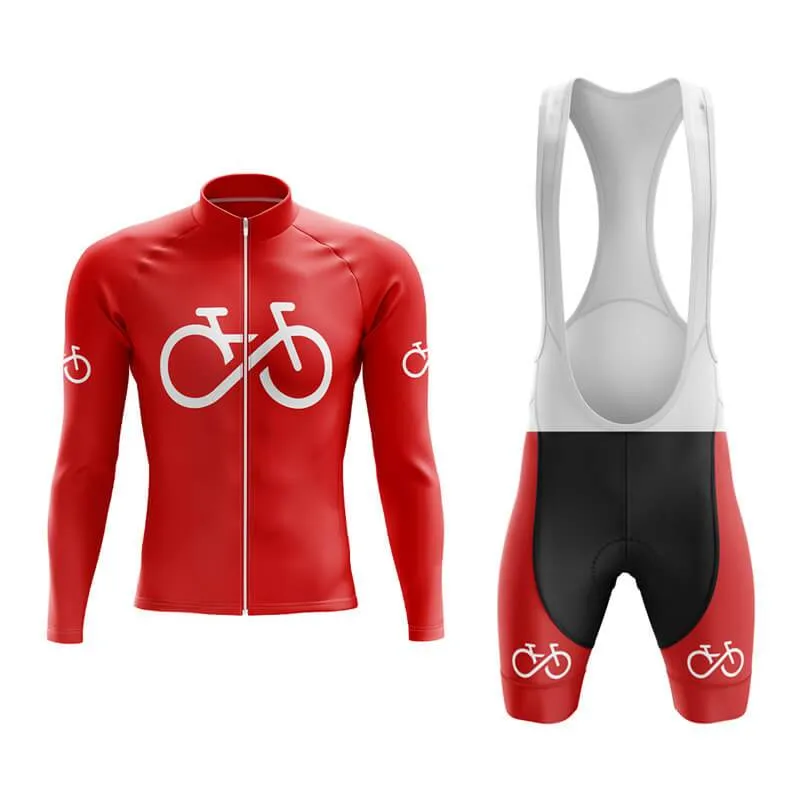 Bike Forever 1.0 Aero Cycling Kit (Red)