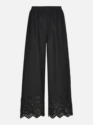 Broderie Anglaise Cotton Pant