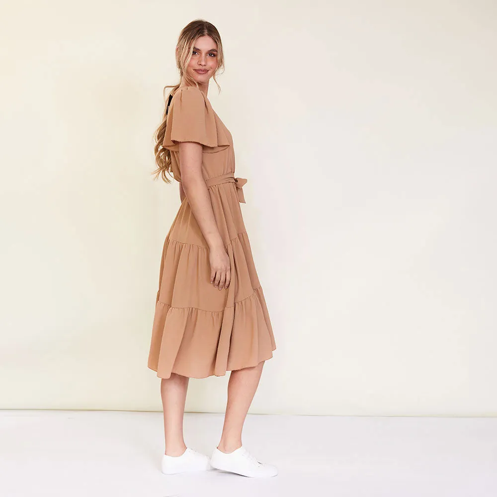 Camille Dress (Camel)