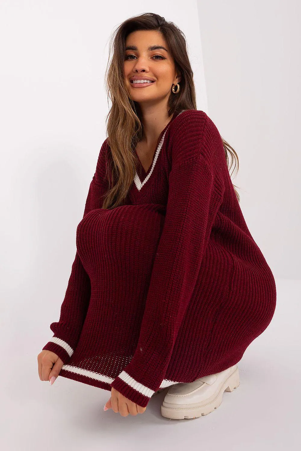 Chic Comfort Oversized Knit Dress