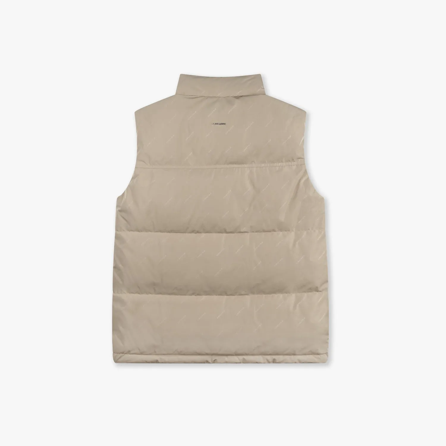 CROYEZ ALLOVER BODYWARMER - VINTAGE KHAKI