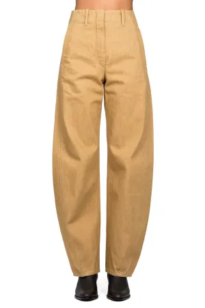 Curved Leg Trousers