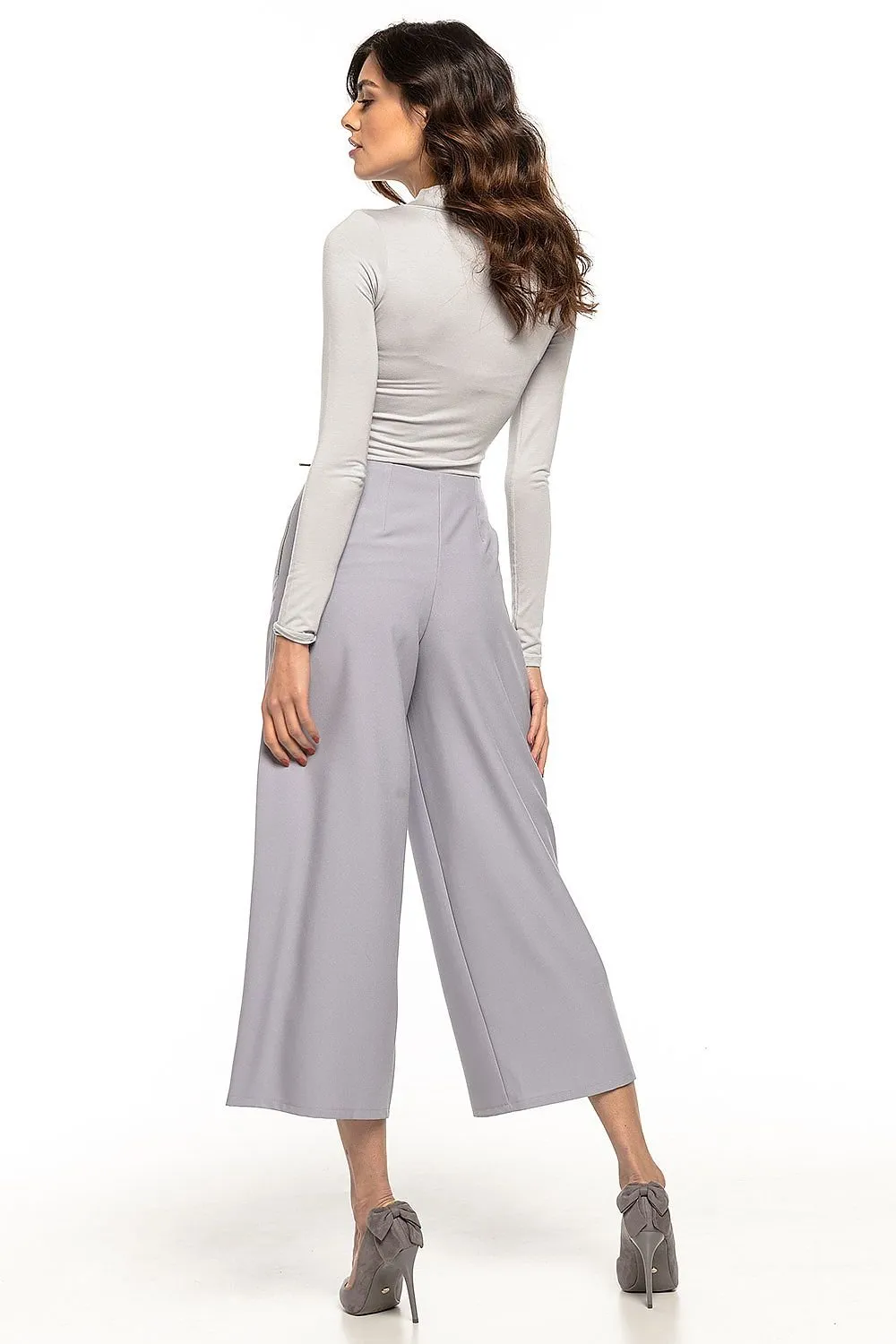 Elegant High-Waisted Wide-Leg Pants for Women