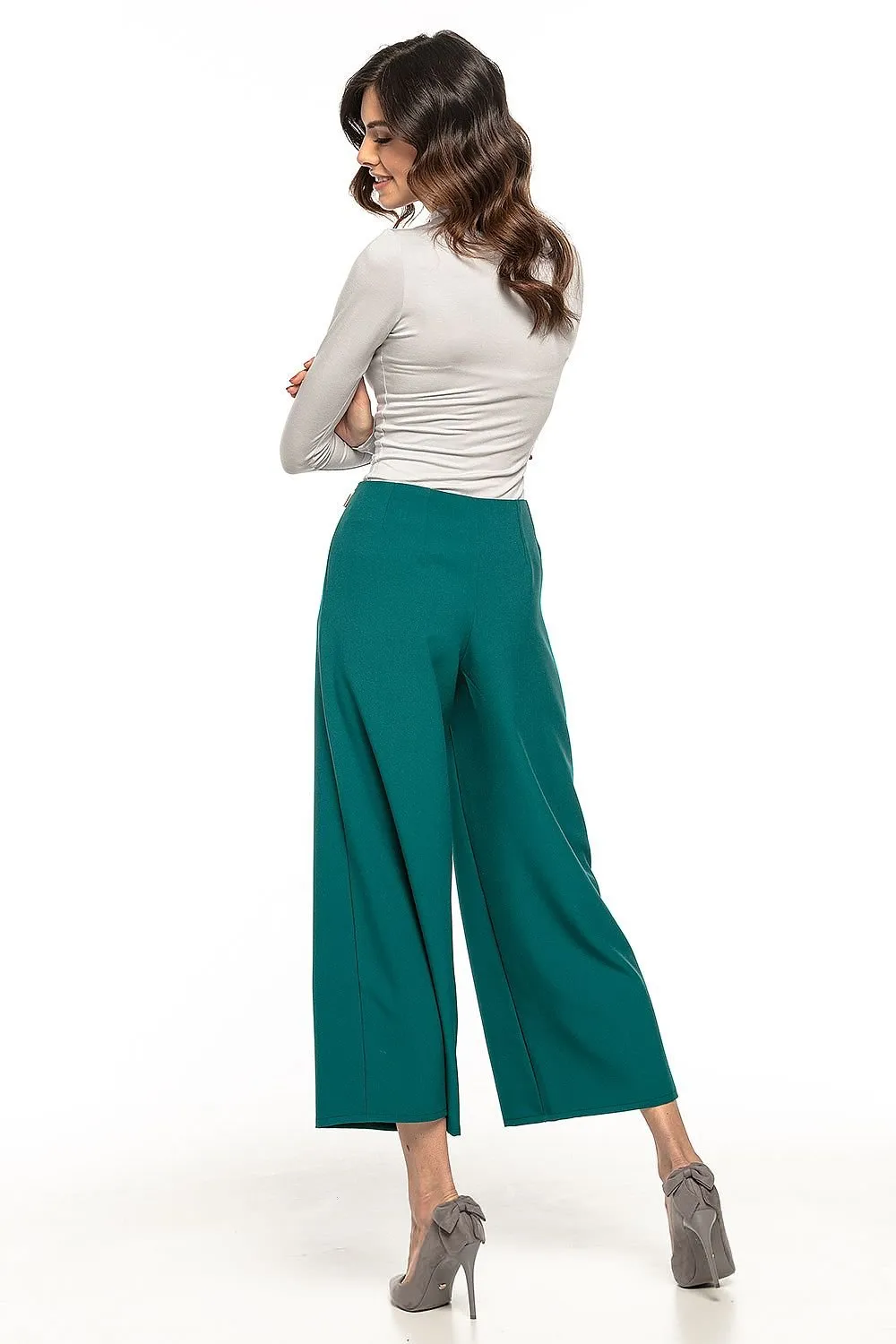 Elegant High-Waisted Wide-Leg Pants for Women