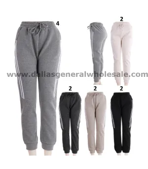 Fur Lining Winter Track Pants Wholesale