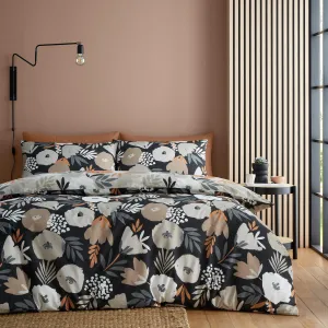 Fusion Yasmin Duvet Cover Set - Black