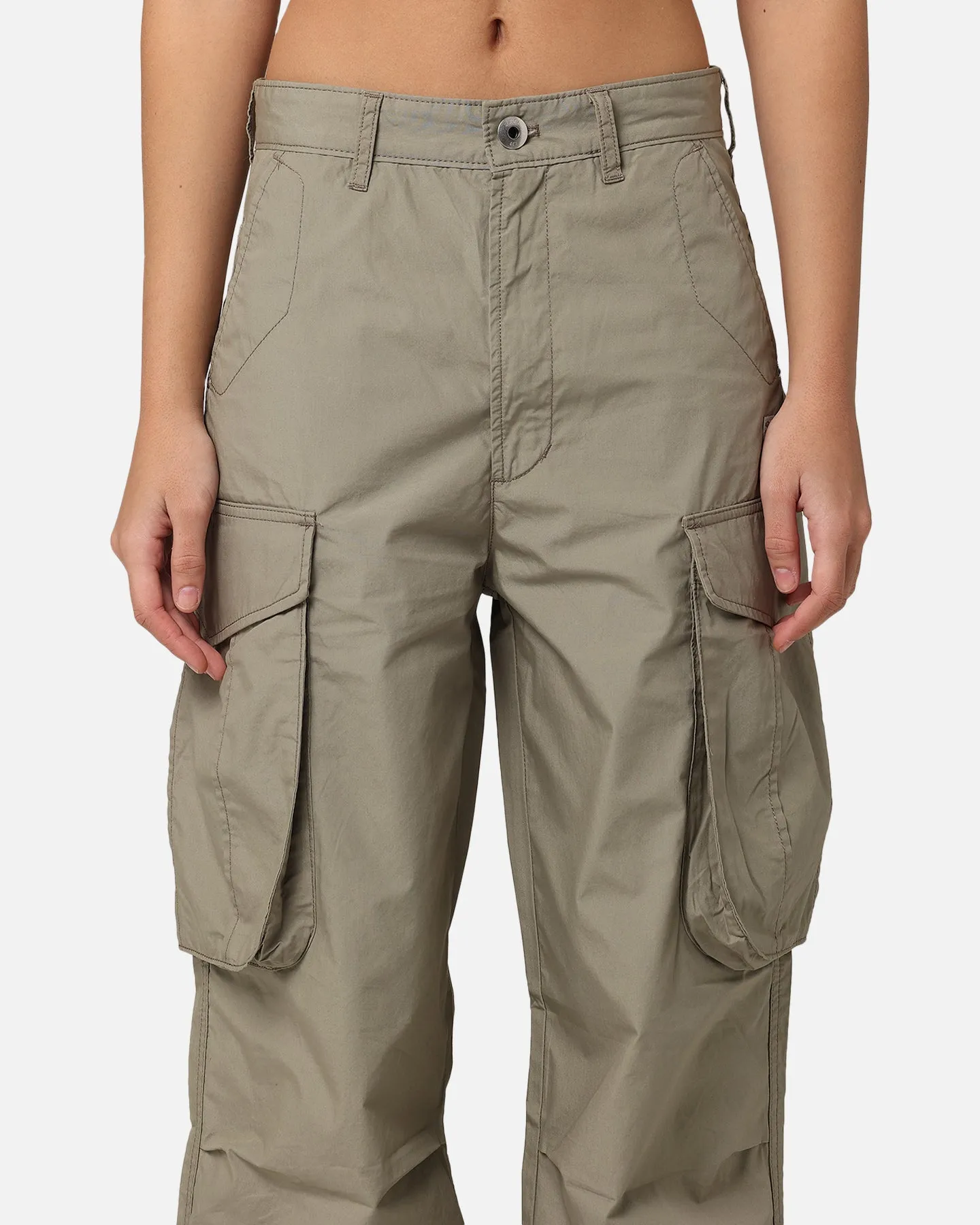 G-Star Women's High Waist Cargo Pants Shamrock