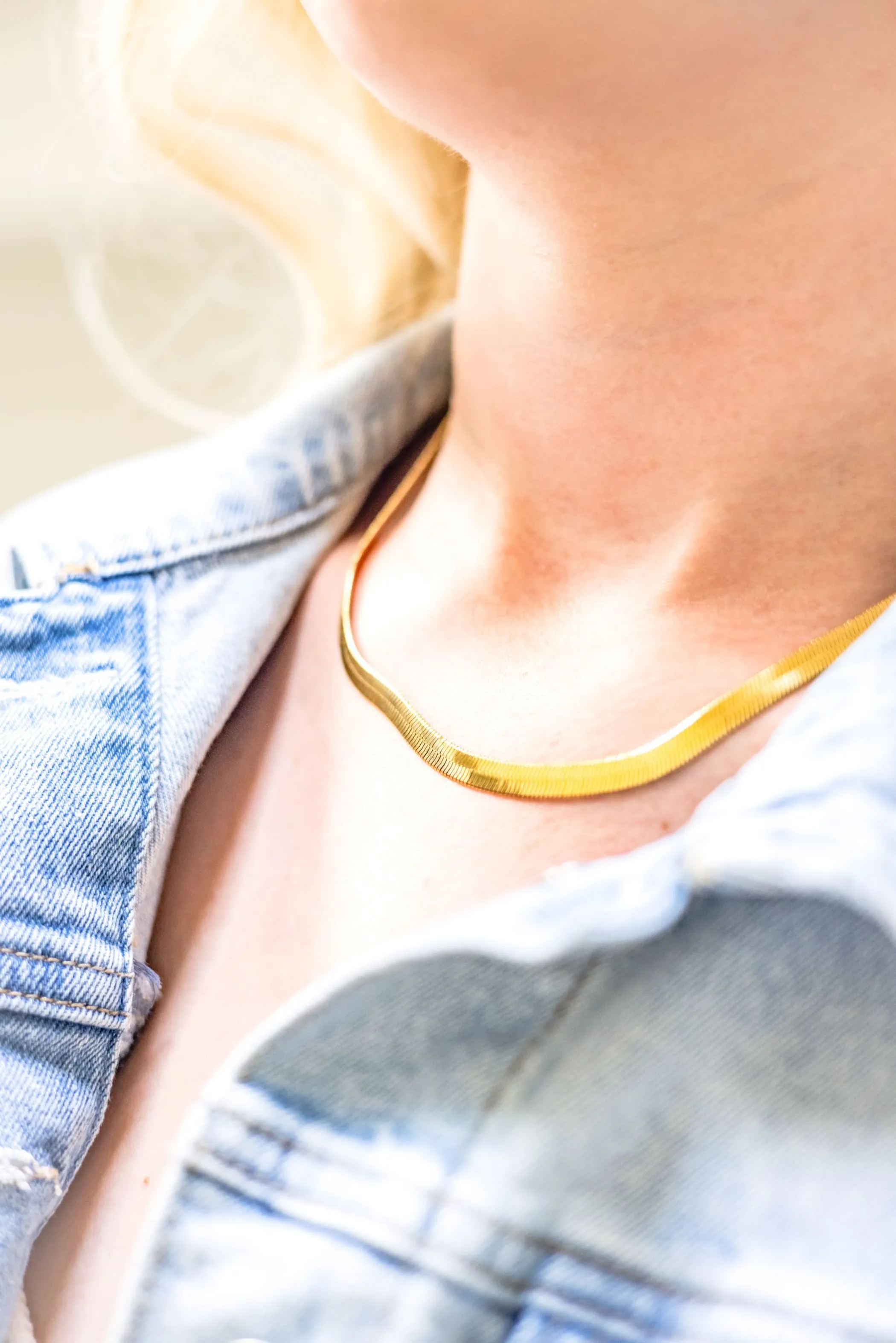 Karen Herringbone Necklace