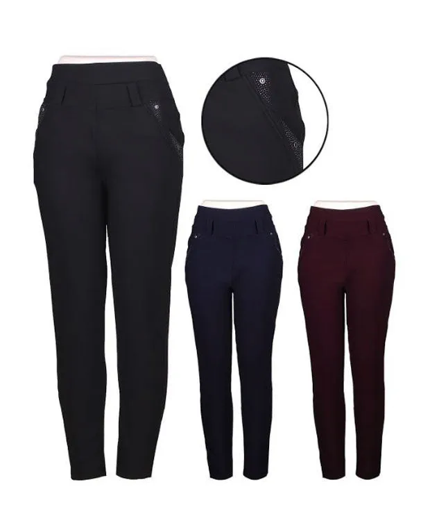 Ladies Fleece Insulated Thermal Pants Wholesale