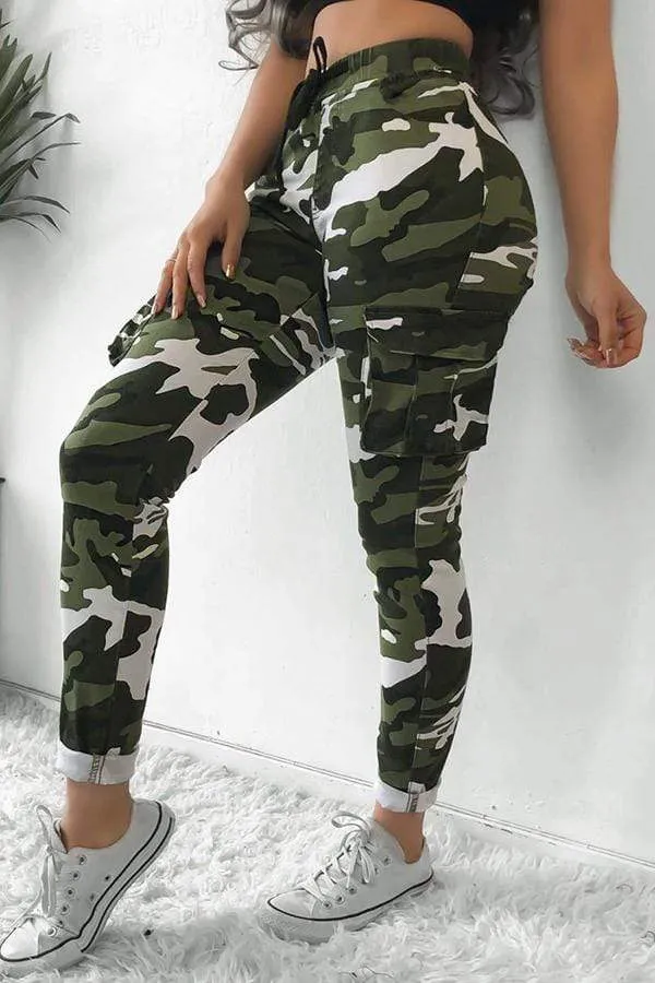 Leisure Camouflage Printed Pants