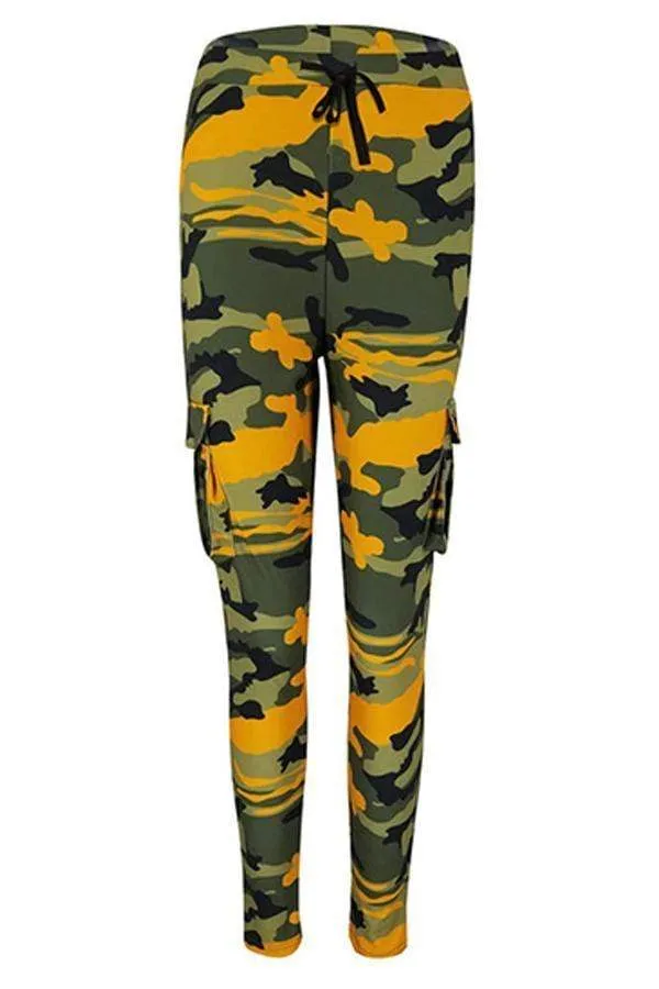 Leisure Camouflage Printed Pants