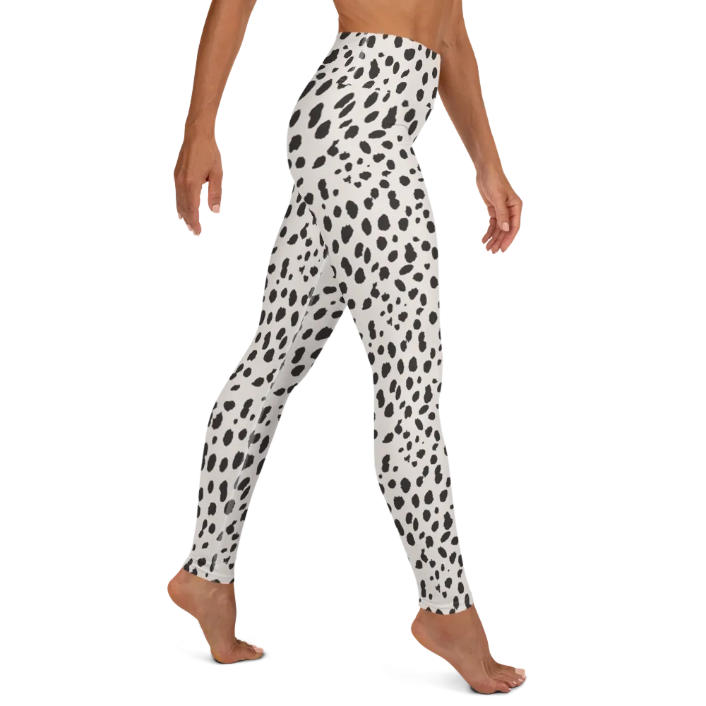 Leopard Shark Leggings - High Waist (Warehouse)