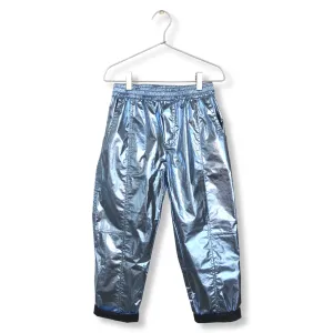 METALLIC COATED TROUSERS