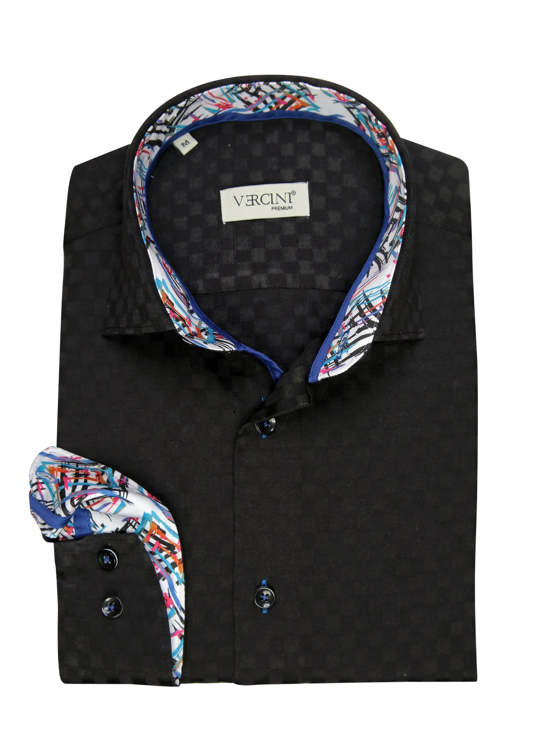 Metro Mosaic Men's Dress Shirt