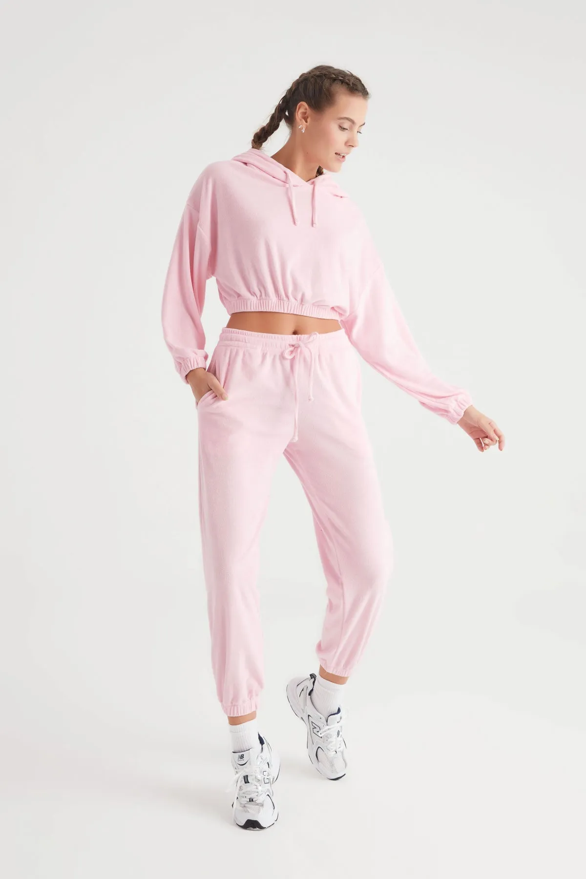 Miki Terry Jogger Pink