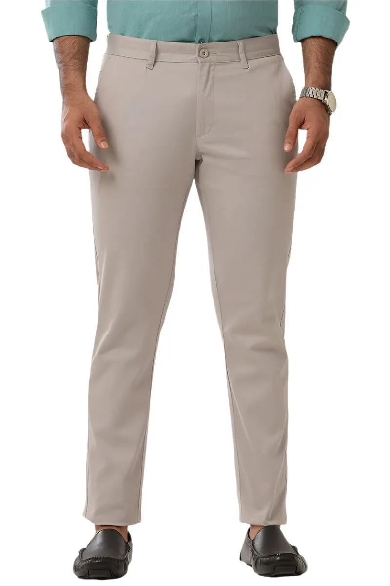 Monaco - Gray and Light Gray Pack of 2 Trousers For Men | Ariser