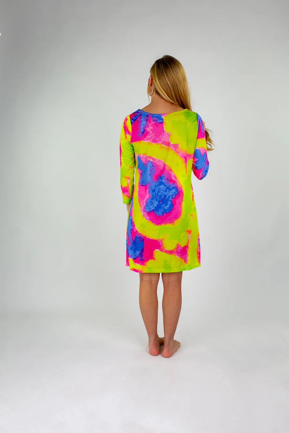 Neon Niceness Dock Dress