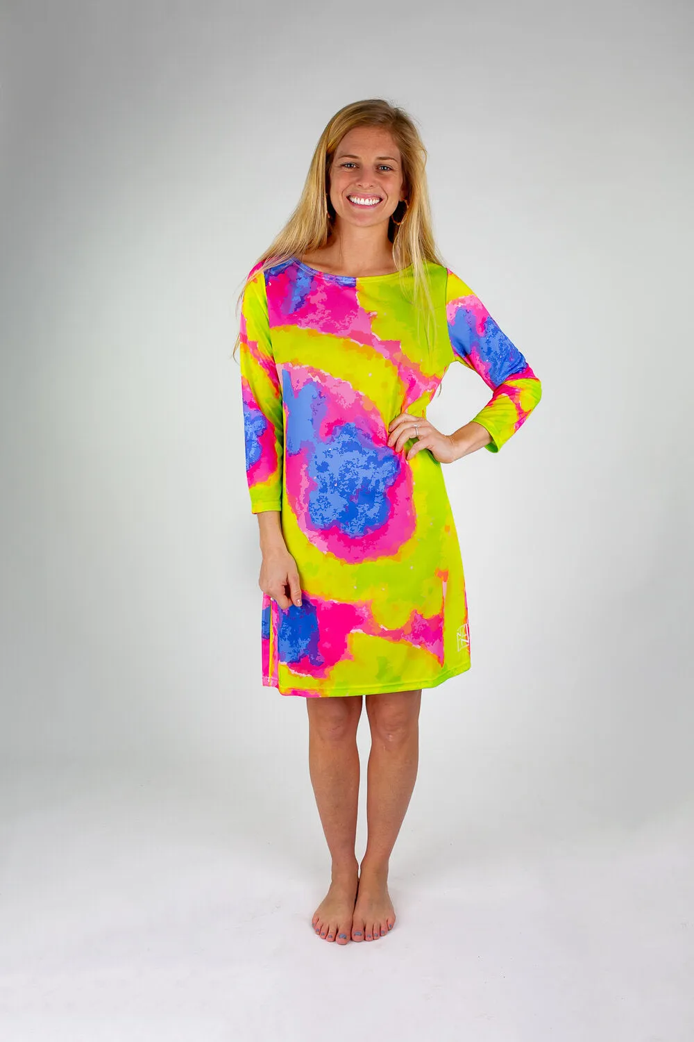 Neon Niceness Dock Dress