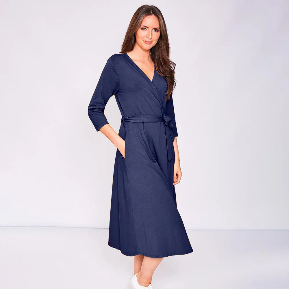 Penny Dress (Navy)