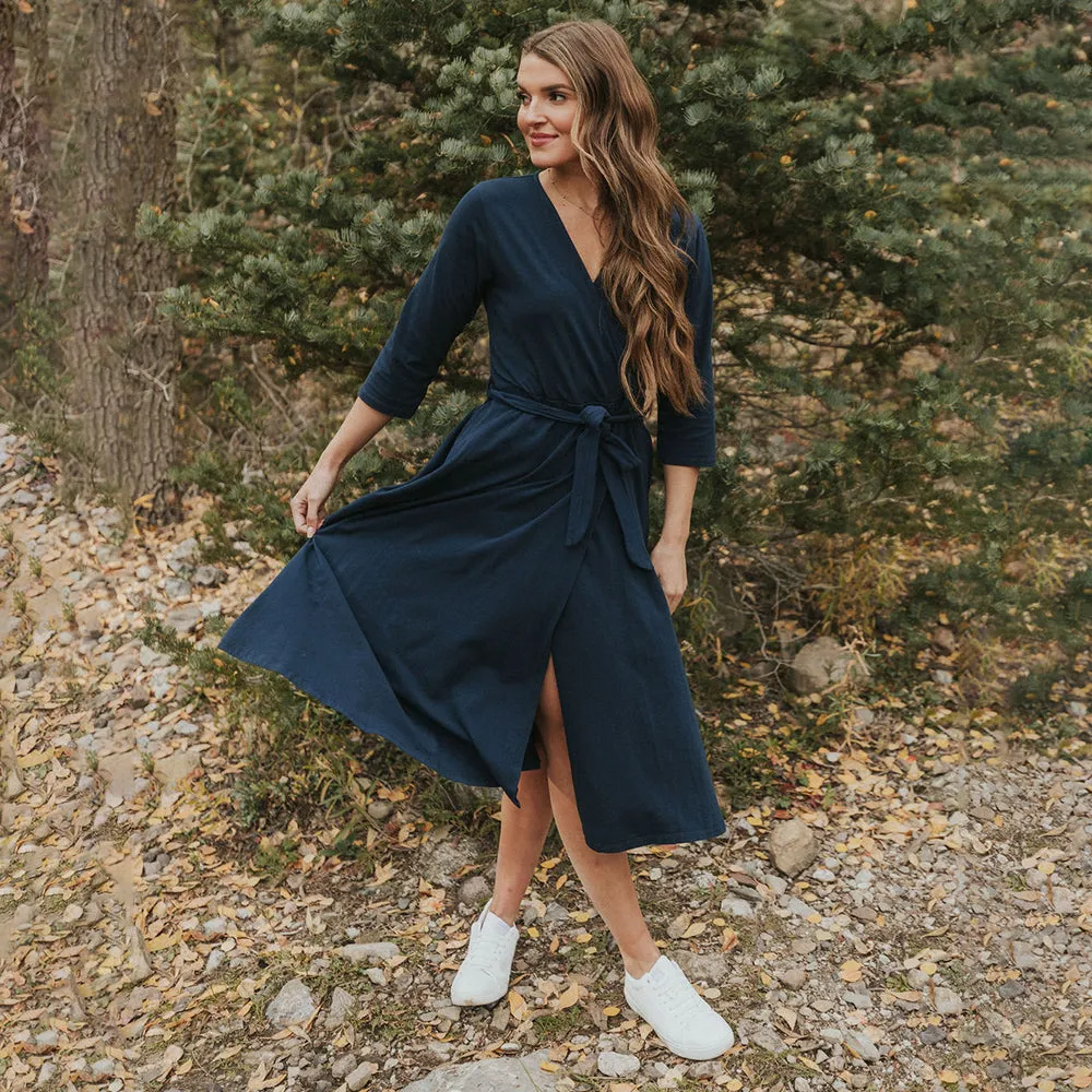 Penny Dress (Navy)