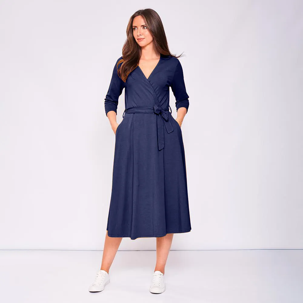 Penny Dress (Navy)