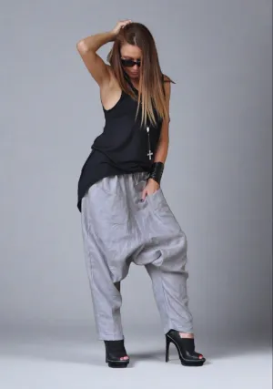 POLINA Harem Linen pants