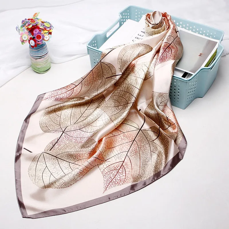 Silk Satin Neck Scarf