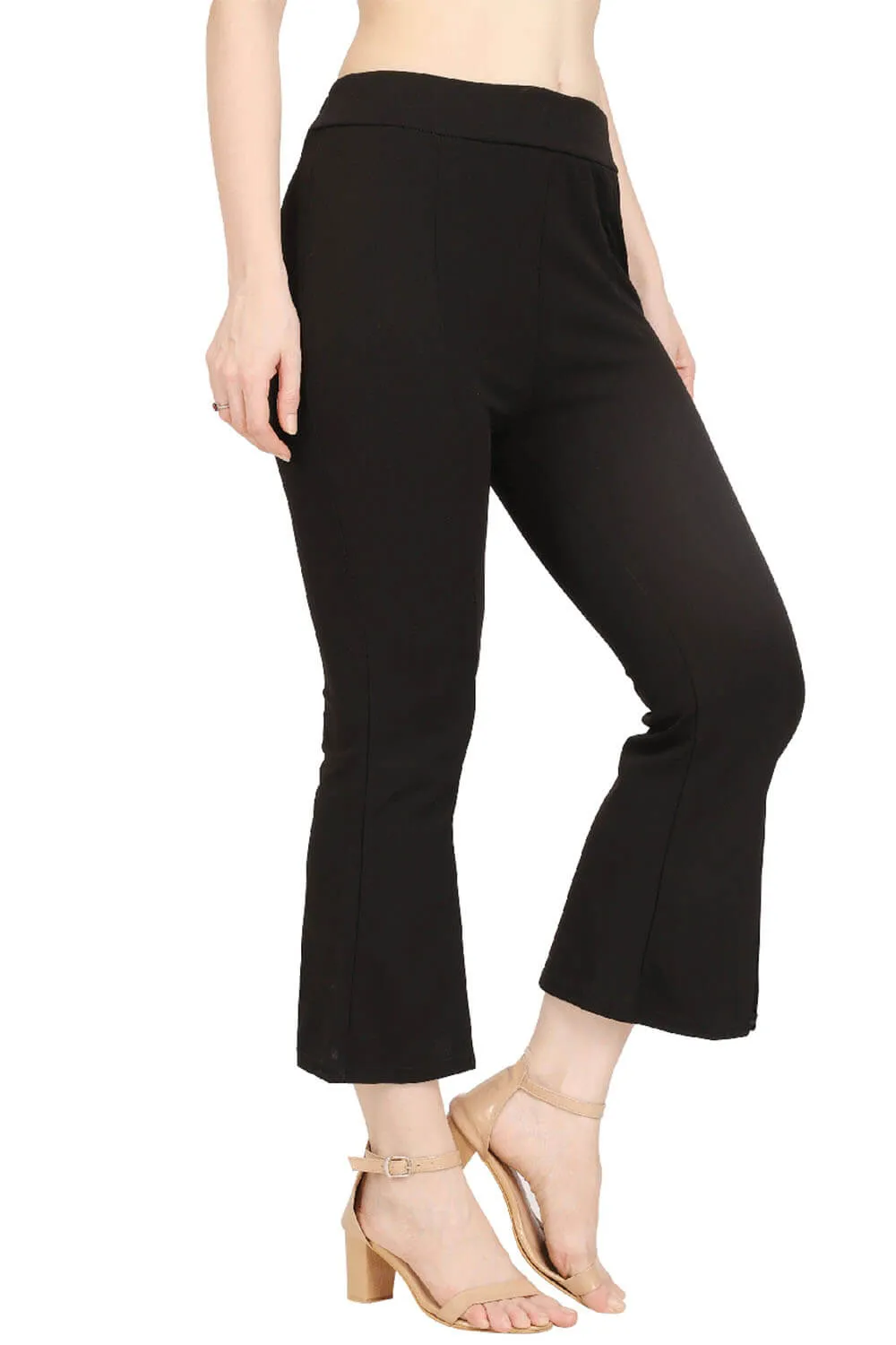 Sleek Chic Slit Open Trouser