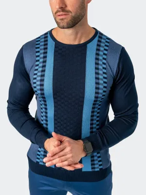 Sweater CrewBrick Blue