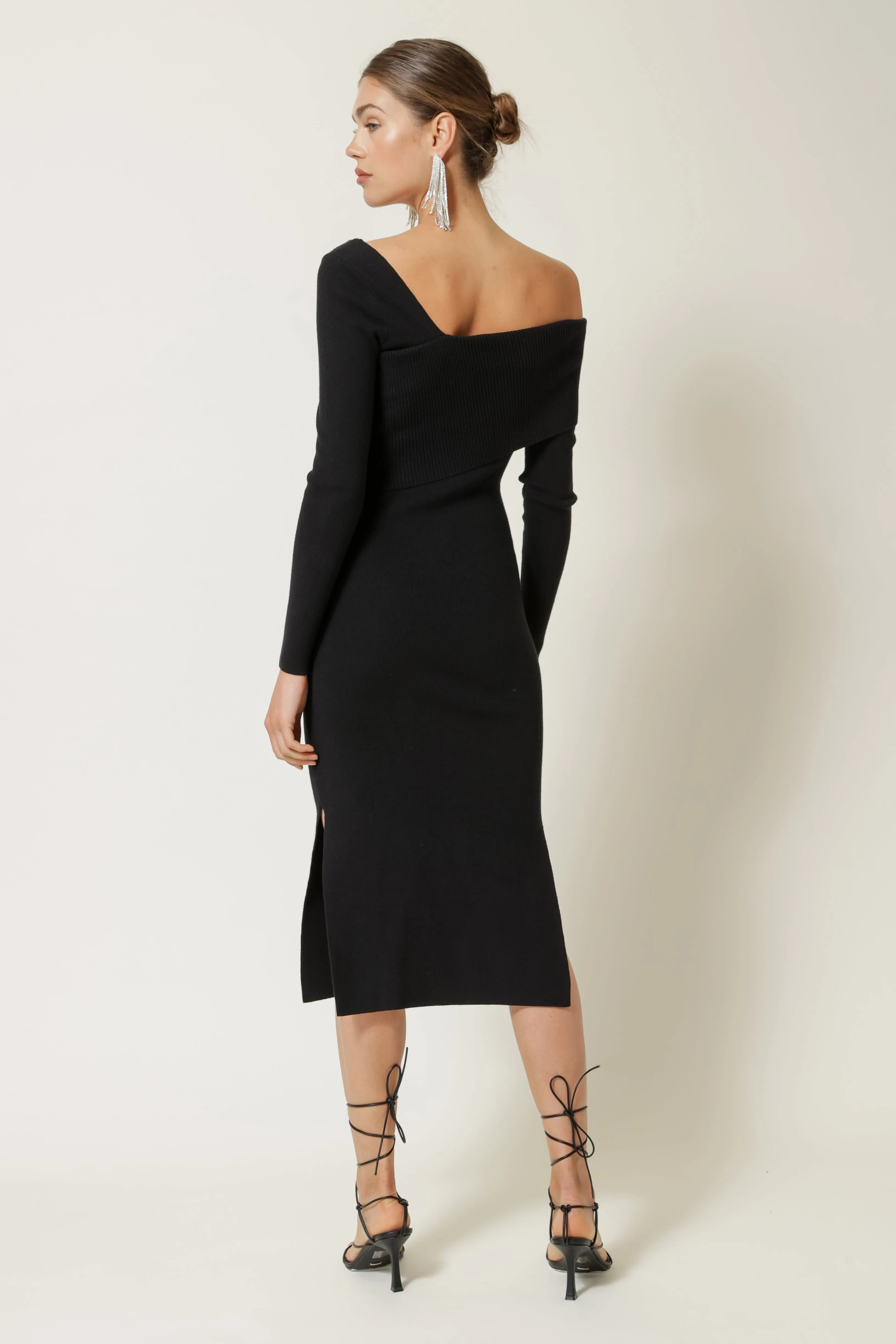 SYLVIE MIDI SWEATER DRESS