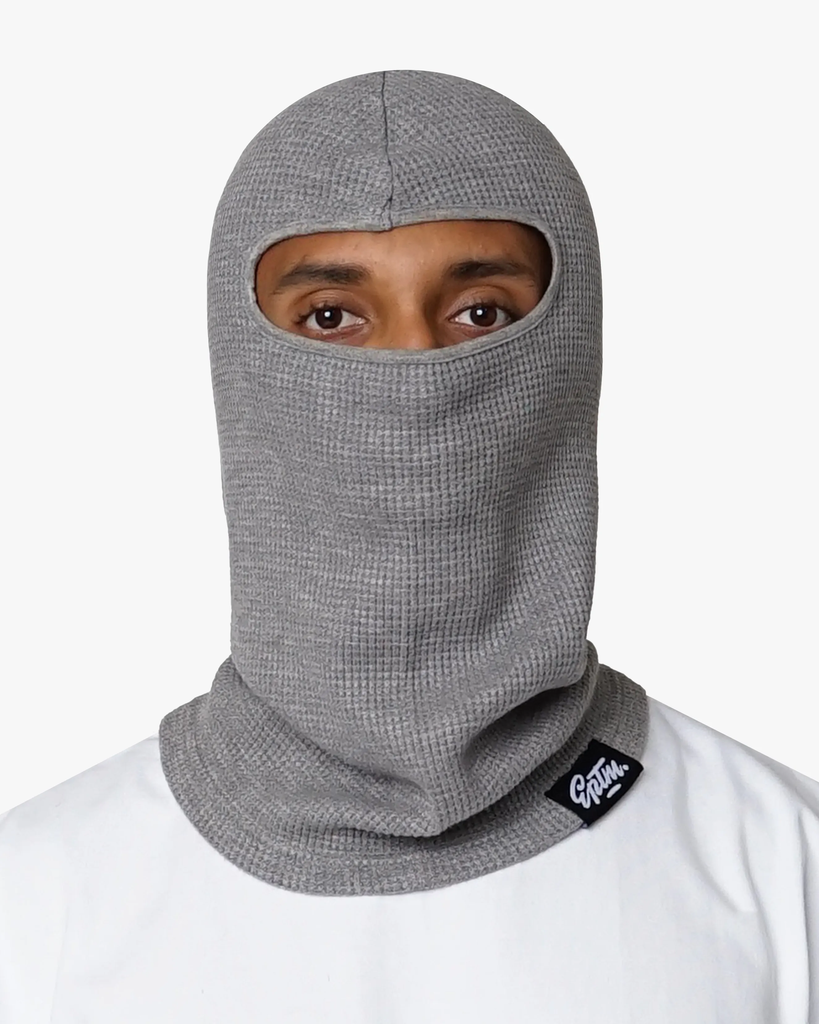 THERMAL BALACLAVA-HEATHER GREY