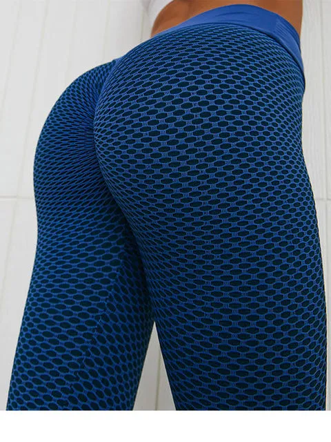 Wjczt Women Fitness Tight Leggings Seamless High Waist Push Up mesh Legging Breathable Sport Women Fitness Sexy Gym Yoga Pants