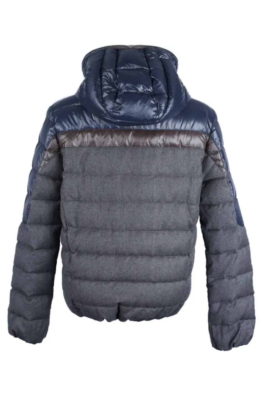 Wool-Cashmere Down Puffer