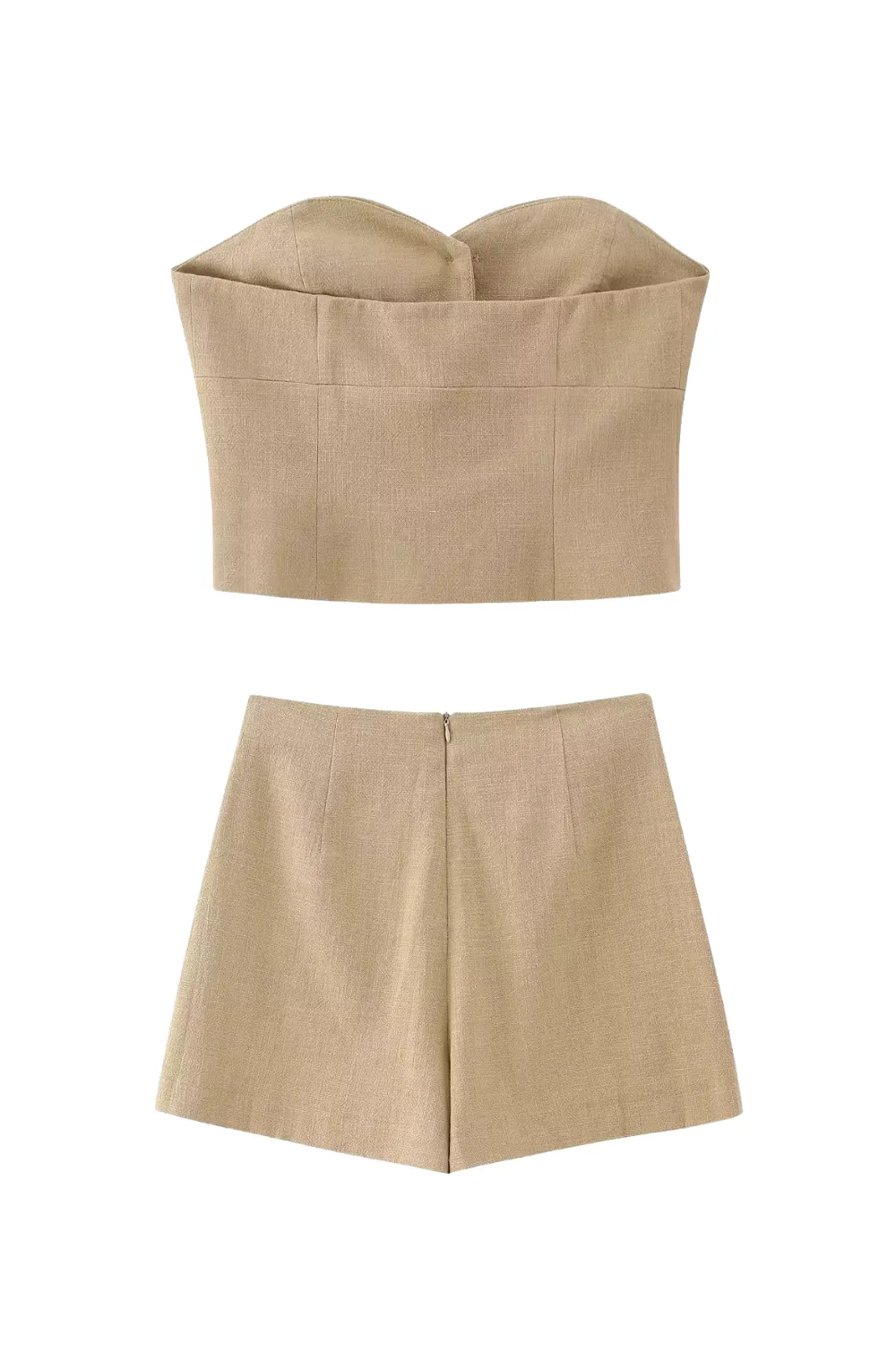 'Yolanda' Corset Top & High Waist Culottes